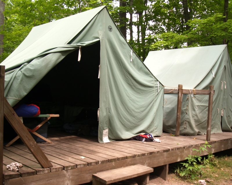 Camp Provided Equipment - Camp Tomahawk